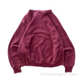 Sweats à capuche masculins et pulls molletonnés Colon rouge